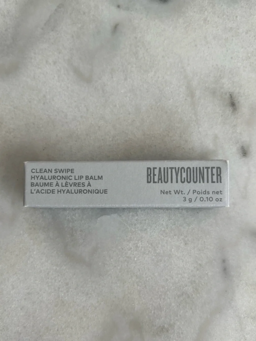 NIB Beautycounter Clean Swipe Hyaluronic Lip Balm in Plush tint